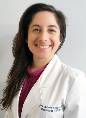 Dra. Nicole Nakousi</br>Genética Clínica